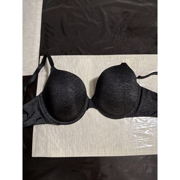 Victoria's Secret Uplift Semi Demi Demi Buste Black 34DD - Picture 1 of 4
